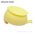 Silicone Weaning Bowl Baby Food Grade Silicone Bowl Manufactory